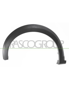 PARAFANGHINO ANTERIORE SINISTRO NERO GOFFRATO CON CLIPS CON BIADESIVO
