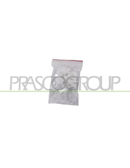PARAFANGHINO ANTERIORE SINISTRO NERO GOFFRATO CON CLIPS CON BIADESIVO