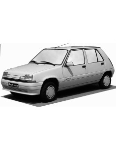 PARAURTI ANTERIORE RENAULT SUPER 5'87 in poi GRIG. 2