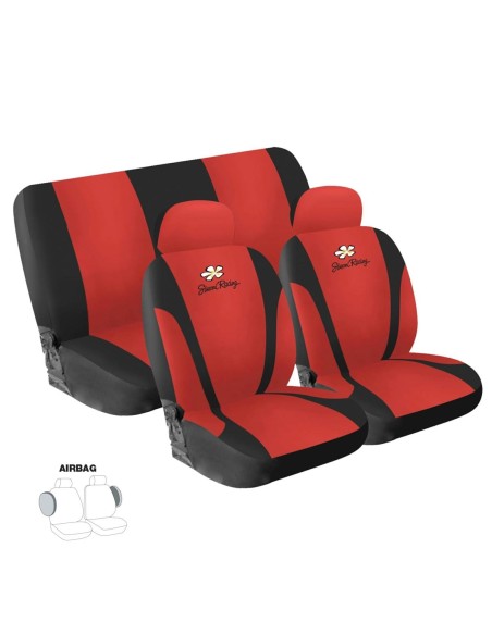 KIT COPRISEDILI DAISY ANT+1 POST.DIVISO ROSSO
