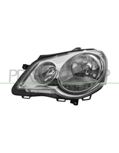 FARO FANALE PROIETTORE ANTERIORE VOLKSWAGEN POLO 2005 PARAB. CROMATA SX DEPO 23250