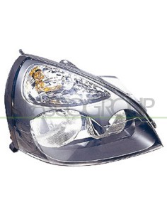 FARO FANALE PROIETTORE ANTERIORE RENAULT CLIO 2001 PARAB. NERA DX DEPO 35940
