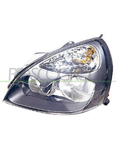 FARO FANALE PROIETTORE ANTERIORE RENAULT CLIO 2001 PARAB. NERA SX DEPO 35950