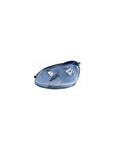 FARO FANALE PROIETTORE ANTERIORE VOLKSWAGEN GOLF V 2003 PARAB. GRIGIO SCURA DX DEPO 39650