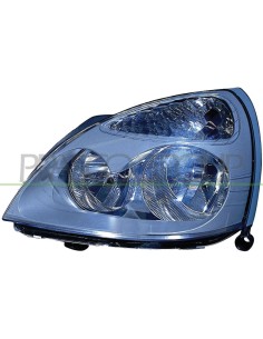 FARO FANALE PROIETTORE ANTERIORE RENAULT CLIO 2001 PARAB. GRIGIA SX DEPO 39980