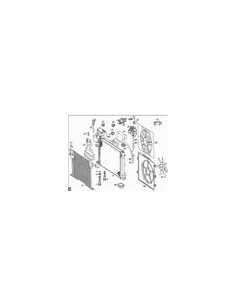 CONDENSATORE MERCEDES VITO W838