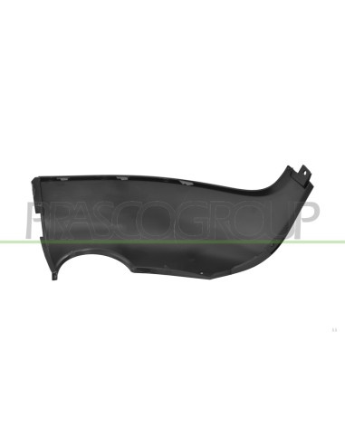 MODANATURA SINISTRA PARAURTI POSTERIORE NERA GOFFRATA FIAT PANDA TREKKING CLIMBING 4X4 Mod. 01-12