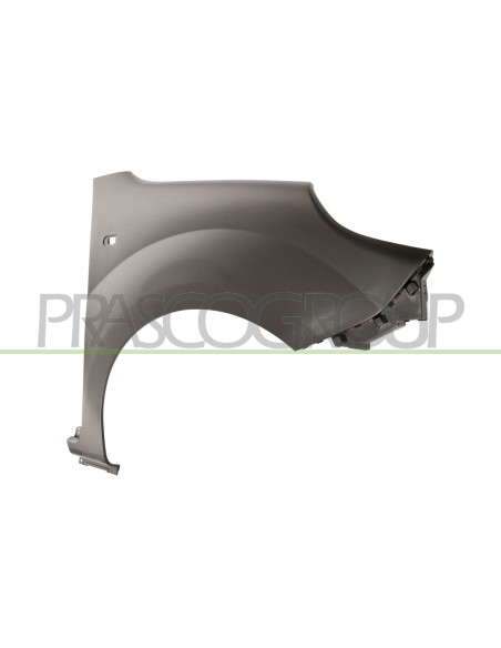 PARAFANGO ANTERIORE DESTRO PLASTICA CON FORO LUCCIOLA NERO LISCIO DA PRIMERIZZARE RENAULT KANGOO Mod. 07-13 - 02-21