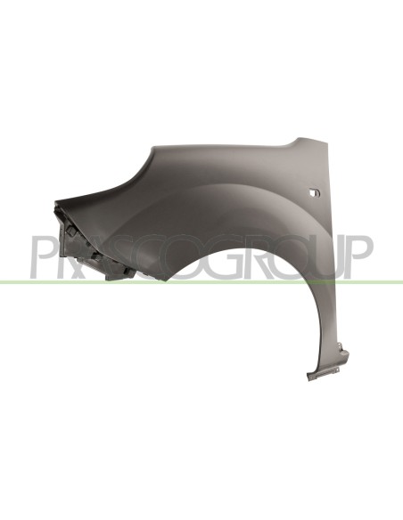 PARAFANGO ANTERIORE SINISTRO PLASTICA CON FORO LUCCIOLA NERO LISCIO DA PRIMERIZZARE RENAULT KANGOO Mod. 07-13 - 02-21