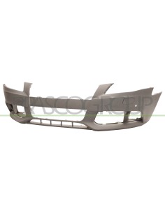PARAURTI ANTERIORE CON PRIMER CON FORI PDC+SUPPORTI CON FORI LAVAFARI AUDI A4 (B8) Mod. 12-07 - 12-11