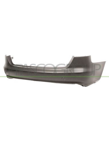 PARAURTI POSTERIORE CON PRIMER CON TAPPO COPRI GANCIO CON TRACCE PDC MOD. 4 PORTE AUDI A4 (B8) Mod. 01-12 - 04-15