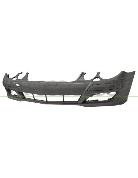 PARAURTI ANTERIORE CON PRIMER CON FORI LAVAFARI CON TRACCE PDC MOD. CLASSIC MERCEDES E CLASS (W211) Mod. 05-07 - 04-09