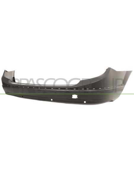 PARAURTI POSTERIORE CON PRIMER CON FORI PDC+SUPPORTI MOD. STATION WAGON MERCEDES C CLASS (W204-S204) Mod. 09-10 - 08-11