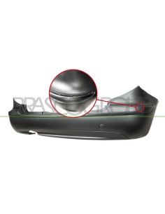 PARAURTI POSTERIORE CON PRIMER CON FORI MODANATURA MOD. AVANTGARDE MERCEDES A CLASS (W169) Mod. 09-04 - 12-07