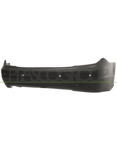 PARAURTI POSTERIORE CON PRIMER CON FORI PDC+SUPPORTI MOD. 4 PORTE CLASSIC MERCEDES C CLASS (W204) Mod. 09-11 - 12-13