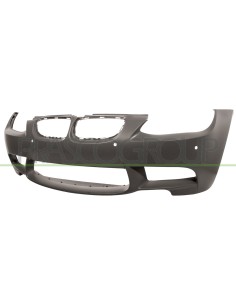 PARAURTI ANTERIORE CON PRIMER CON FORI PDC+SUPPORTI CON TAPPO COPRI GANCIO BMW 3 SERIES E90-E92-E93 M3 Mod. 07-06 - 10-13