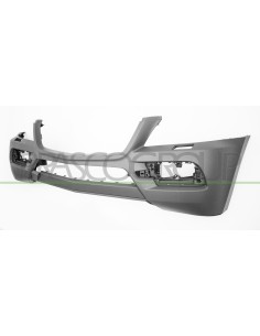 PARAURTI ANTERIORE CON PRIMER CON FORI PDC+SUPPORTI CON FORI LAVAFARI MERCEDES ML CLASS (W164) Mod. 01-08 - 09-11