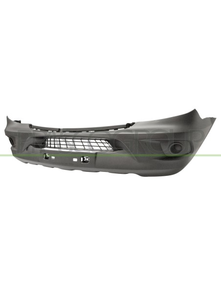PARAURTI ANTERIORE NERO GOFFRATO CON TRACCE PDC E LAVAFARI MERCEDES SPRINTER Mod. 09-13 - 01-18