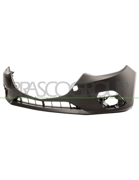 PARAURTI ANTERIORE CON PRIMER CON SEDE FENDI CON PREDISPOSIZIONE FORI SENSORI E LAVAFARI MAZDA 3 (BN) Mod. 06-13 - 12-16