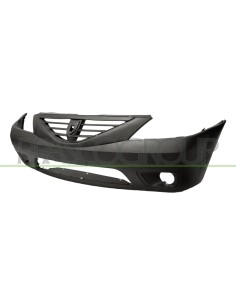 PARAURTI ANTERIORE NERO GOFFRATO CON SEDE FENDI CON TAPPO COPRI GANCIO DACIA LOGAN PICK UP Mod. 09-08 - 09-13