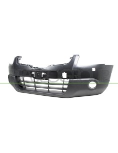 PARAURTI ANTERIORE NERO LISCIO DA PRIMERIZZARE CON FORI LAVAFARI NISSAN QASHQAI Mod. 02-06 - 08-10