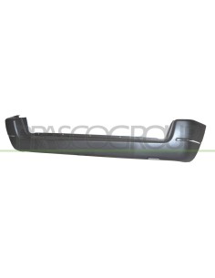 PARAURTI POSTERIORE NERO CON MODANATAURA CROMATA PEUGEOT PARTNER Mod. 07-96 - 12-02