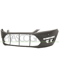 PARAURTI ANTERIORE CON PRIMER CON FORI PDC+SUPPORTI CON TAPPO COPRI GANCIO FORD MONDEO Mod. 09-10 - 05-14