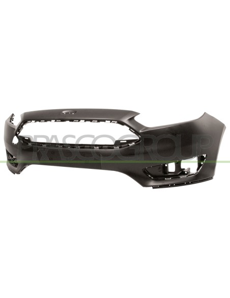 PARAURTI ANTERIORE CON PRIMER CON TRACCE PDC E LAVAFARI SEDE TARGA DI 45 CM. FORD FOCUS Mod. 01-15 - 06-18
