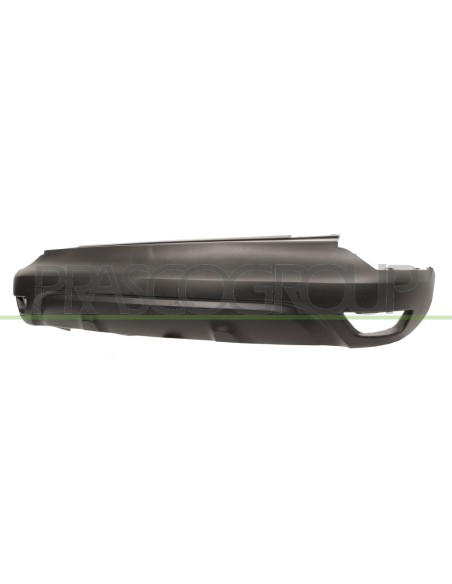 PARAURTI POSTERIORE INFERIORE NERO GOFFRATO CON TAPPO COPRI GANCIO CON TRACCE PDC RENAULT CAPTUR Mod. 01-13 - 02-17