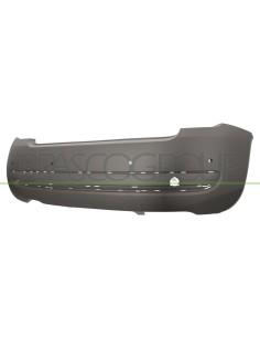 PARAURTI POSTERIORE CON PRIMER CON 4 FORI PDC CON FORI MODANATURA FIAT 500 Mod. 07-07 - 06-15