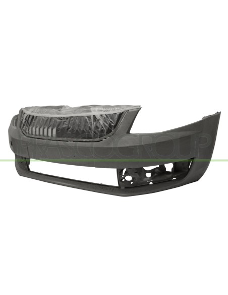 PARAURTI ANTERIORE NERO LISCIO DA PRIMERIZZARE CON TRACCE PDC CON GRIGLIA NERA SKODA OCTAVIA Mod. 05-13 - 12-16