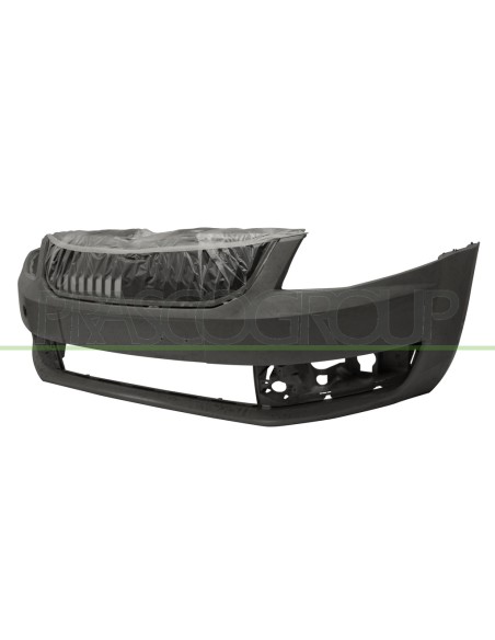 PARAURTI ANTERIORE CON PRIMER CON GRIGLIA NERA CON TRACCE PDC SKODA OCTAVIA Mod. 05-13 - 12-16