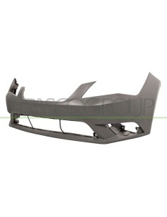 PARAURTI ANTERIORE CON PRIMER CON TAPPO COPRI GANCIO CON TRACCE PDC E LAVAFARI SEAT LEON Mod. 01-13 - 12-16