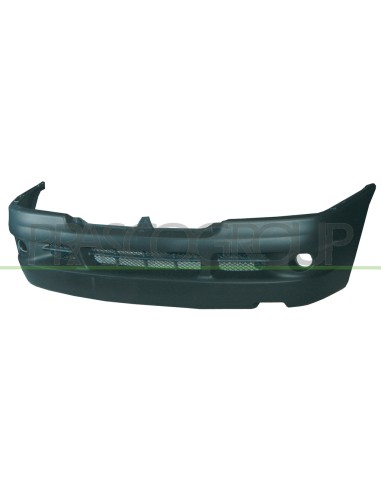PARAURTI ANTERIORE GRIGIO SCURO GOFFRATO CON SEDE FENDI CON GRIGLIA CENTRALE PEUGEOT BOXER Mod. 01-02 - 12-05