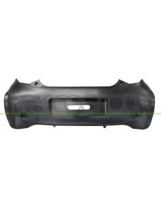 PARAURTI POSTERIORE NERO LISCIO DA PRIMERIZZARE TOYOTA IQ Mod. 01-09 - 12-14