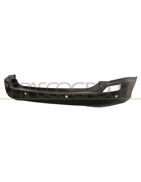PARAURTI POSTERIORE GRIGIO SCURO CON FORI PDC+SUPPORTI TOYOTA RAV 4 Mod. 04-13 - 11-15