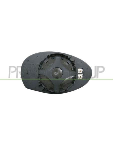 PIASTRA SPECCHIO DESTRA TERMICA CONVESSA ALFA ROMEO 147 Mod. 12-04 - 04-10
