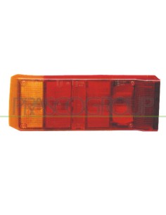 TRASPARENTE POSTERIORE SINISTRO ARANCIO AUTOBIANCHI Y10 Mod. 06-85 - 02-89