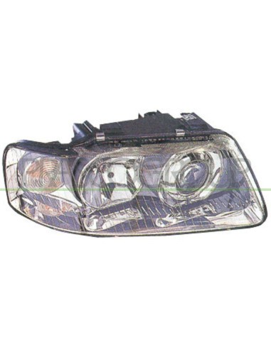 PROIETTORE DESTRO H1+H7 ELETTRICO SENZA MOTORE MOD. 09 in poi 00 AUDI A3 Mod. 08-96 - 08-03