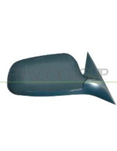 RETROVISORE DESTRO ELETTRICO TERMICO CON PRIMER CONVESSO BLU MOD. 5 PORTE MOD. 00 in poi 03 AUDI A3 Mod. 08-96 - 08-03