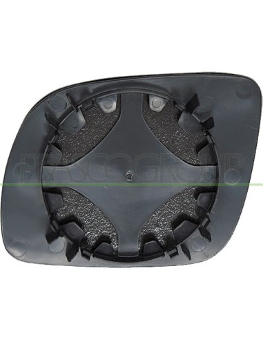 PIASTRA SPECCHIO DESTRA PICCOLA CONVESSA BLU MOD. in poi 00 AUDI A6 Mod. 04-94 - 04-97