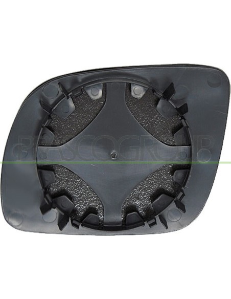 PIASTRA SPECCHIO DESTRA PICCOLA CONVESSA BLU MOD. in poi 00 AUDI A6 Mod. 04-94 - 04-97