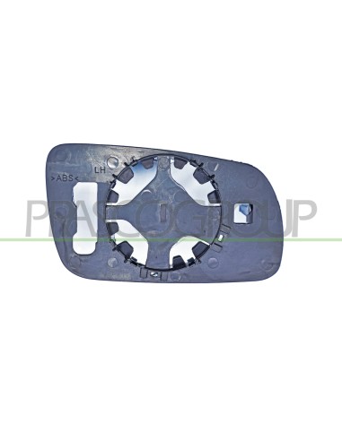 PIASTRA SPECCHIO SINISTRA GRANDE ASFERICA BLU MOD. in poi 00 AUDI A6 Mod. 04-94 - 04-97