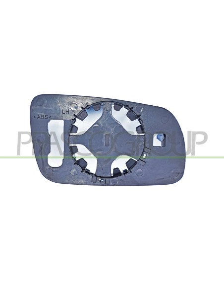 PIASTRA SPECCHIO SINISTRA GRANDE ASFERICA BLU MOD. in poi 00 AUDI A6 Mod. 04-94 - 04-97