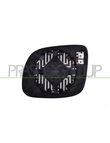 PIASTRA SPECCHIO DESTRA TERMICA PICCOLA CONVESSA BLU MOD. in poi 00 AUDI A6 Mod. 04-94 - 04-97