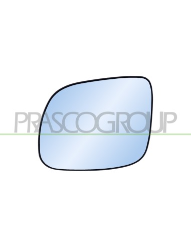 PIASTRA SPECCHIO SINISTRA TERMICA GRANDE ASFERICA BLU MOD. in poi 00 AUDI A6 Mod. 04-94 - 04-97