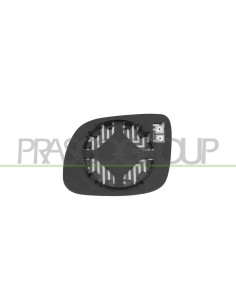 PIASTRA SPECCHIO DESTRA TERMICA CONVESSA BLU MOD. 00 in poi AUDI A6 Mod. 05-97 - 05-01