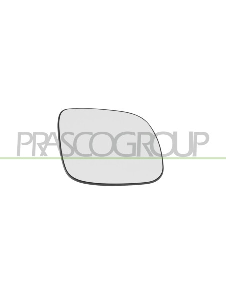 PIASTRA SPECCHIO DESTRA TERMICA CONVESSA BLU MOD. 00 in poi AUDI A6 Mod. 05-97 - 05-01