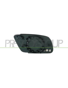 PIASTRA SPECCHIO SINISTRA TERMICA CONVESSA BLU MOD. 00 in poi AUDI A6 Mod. 05-97 - 05-01