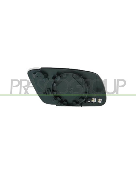 PIASTRA SPECCHIO SINISTRA TERMICA CONVESSA BLU MOD. 00 in poi AUDI A6 Mod. 05-97 - 05-01
